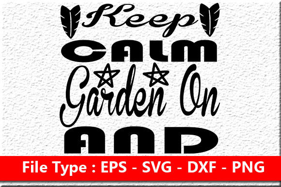 Review: Keep Calm and Garden On Embroidery Design
