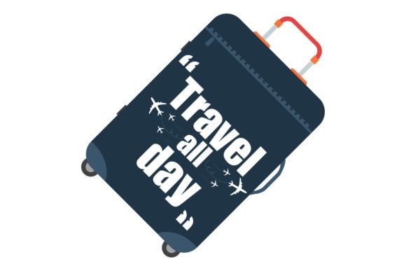 Review: Travel All Day with Bag Quote Design
