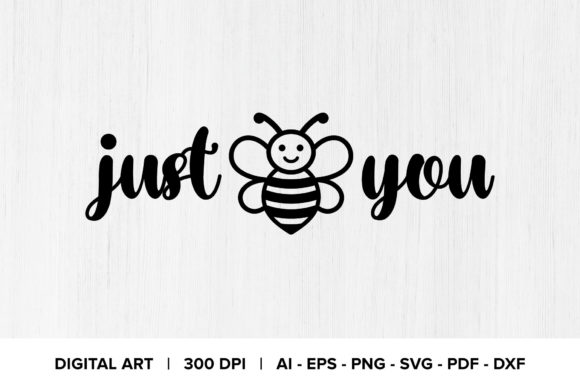 Reviewing Just Bee You Quote Graphic for Embroidery