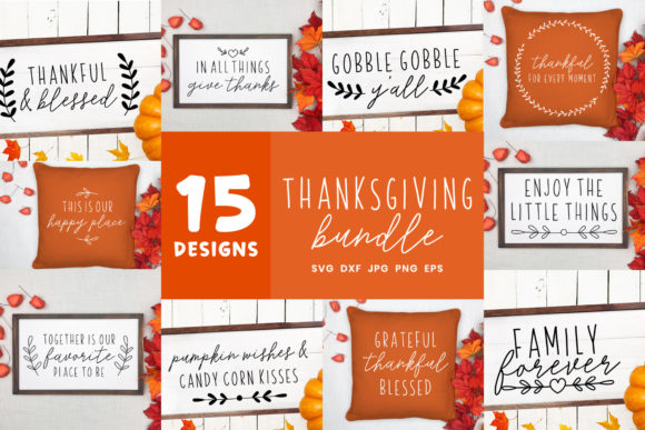 Reviewing the Fall Bundle Autumn Quote Pillow Design