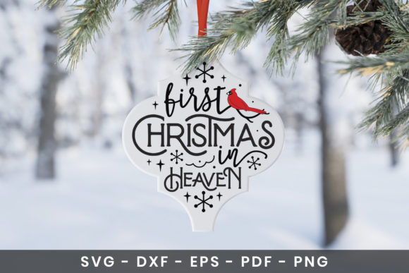 Reviewing the First Christmas in Heaven Arabesque SVG