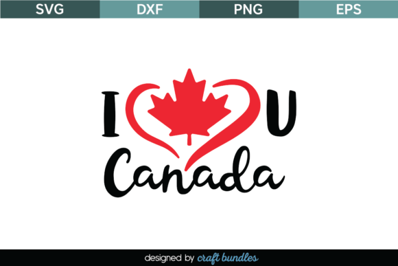 Reviewing the I Love You Canada SVG for Embroidery